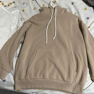medium beige hoodie